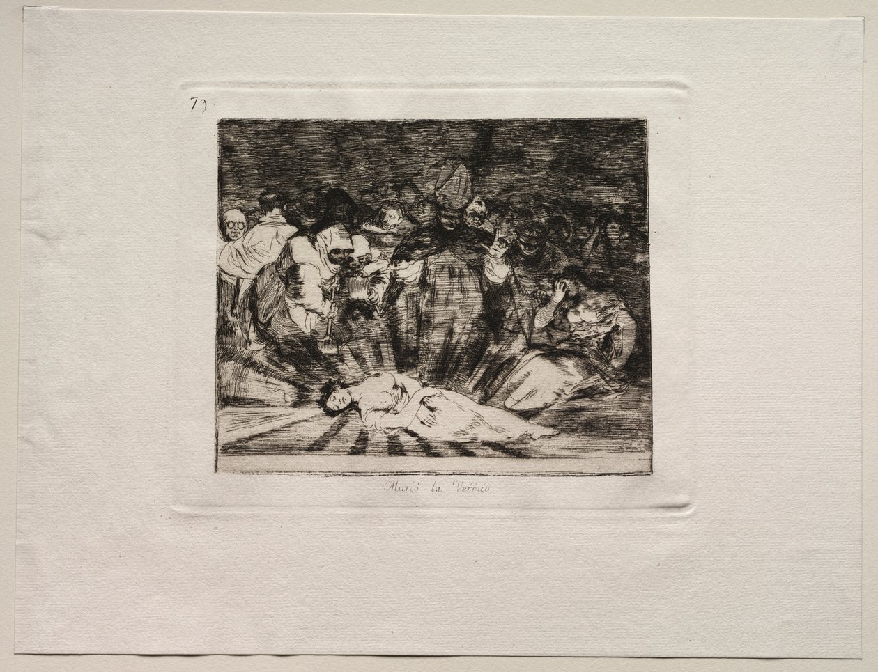 The Horrors of War: Truth Has Died by Francisco de Goya