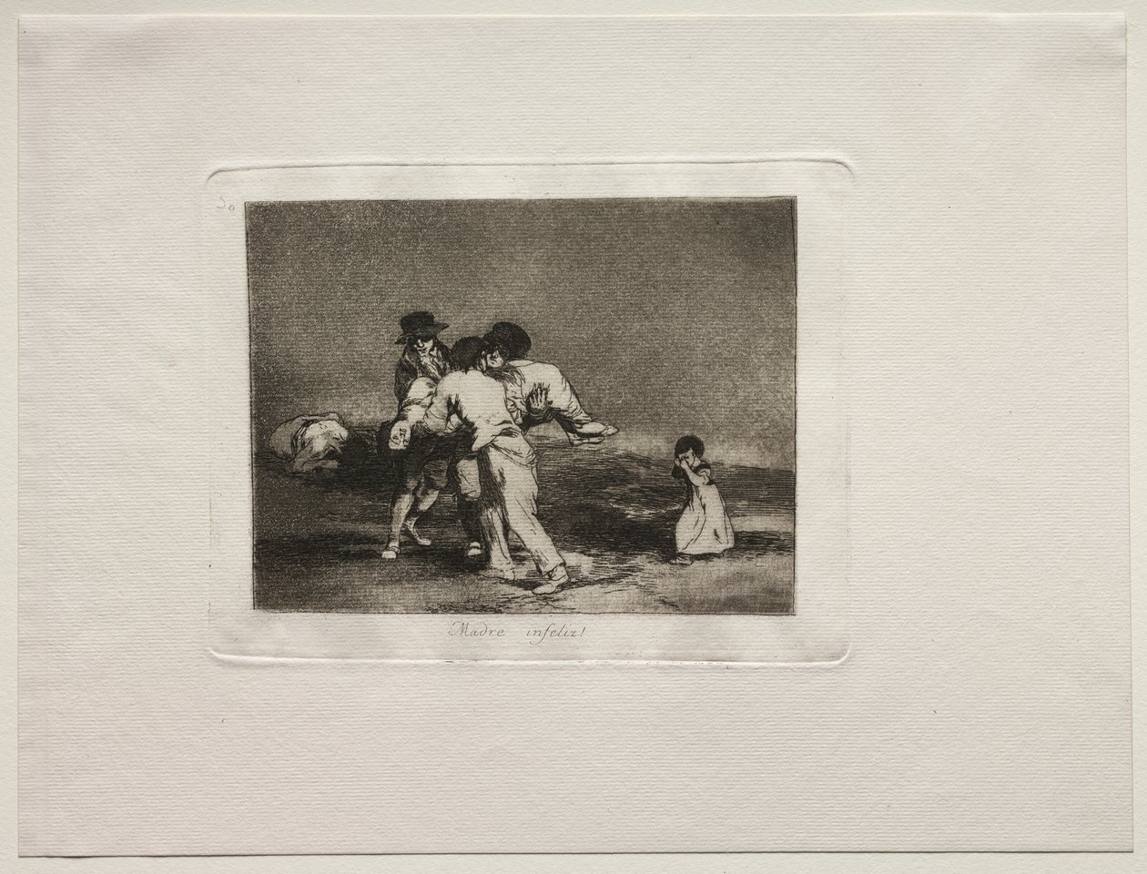 The Horrors of War: Unhappy Mother by Francisco de Goya