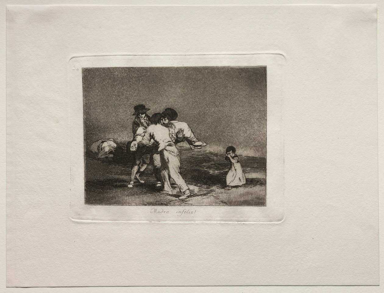 The Horrors of War: Unhappy Mother by Francisco de Goya