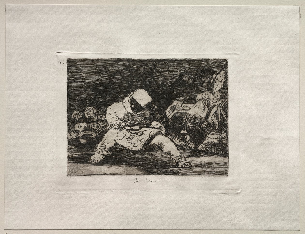 The Horrors of War: What Madness! by Francisco de Goya
