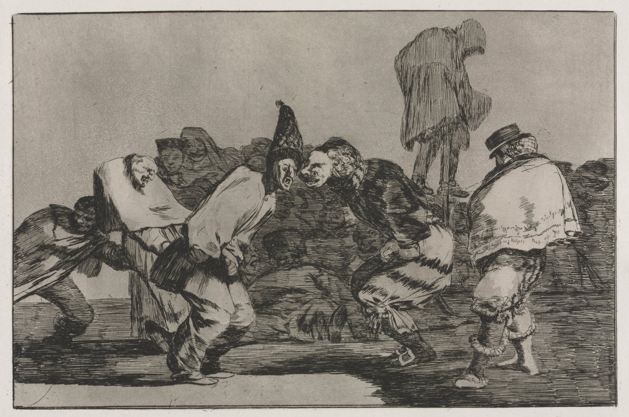The Proverbs: Carnival Folly by Francisco de Goya