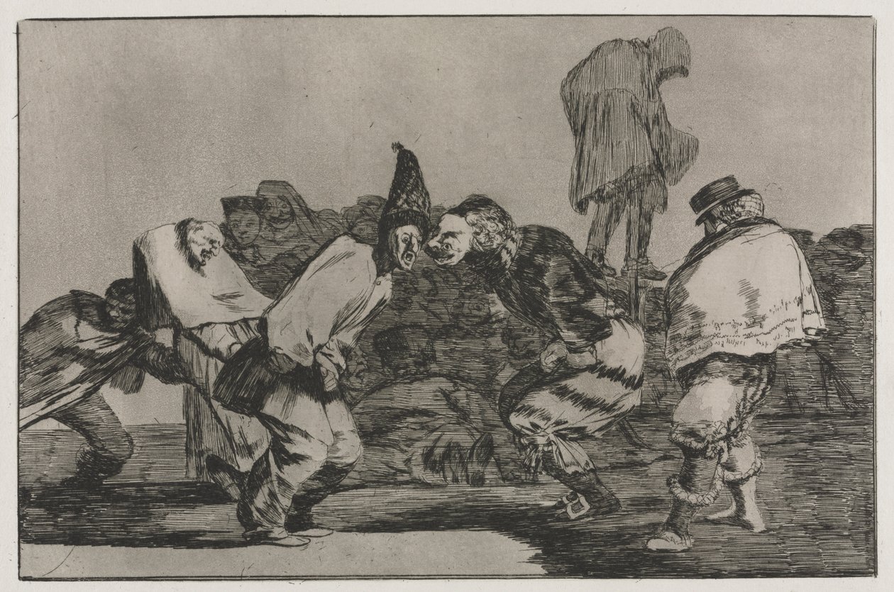 The Proverbs: Carnival Folly by Francisco de Goya