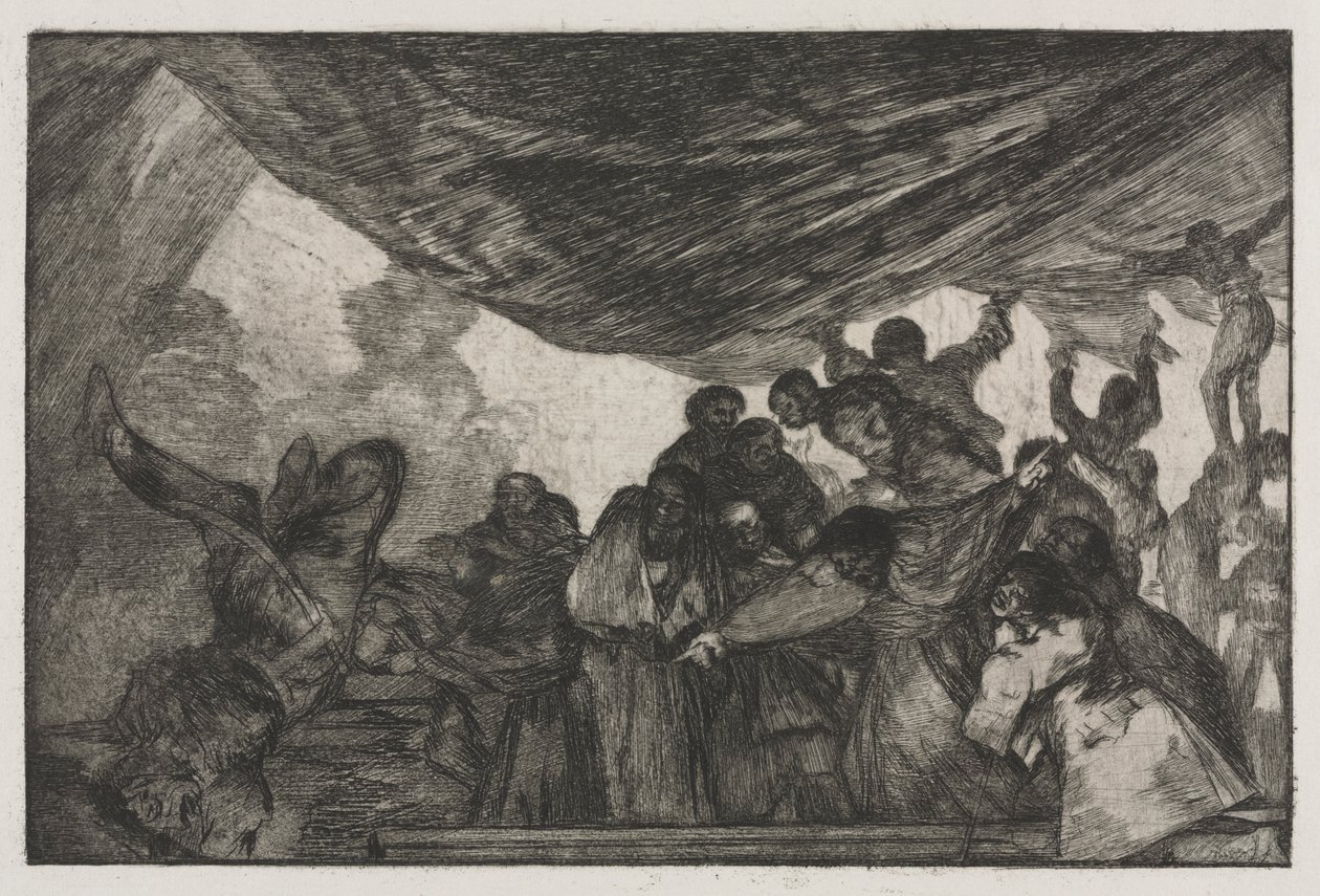The Proverbs: Clear Folly by Francisco de Goya