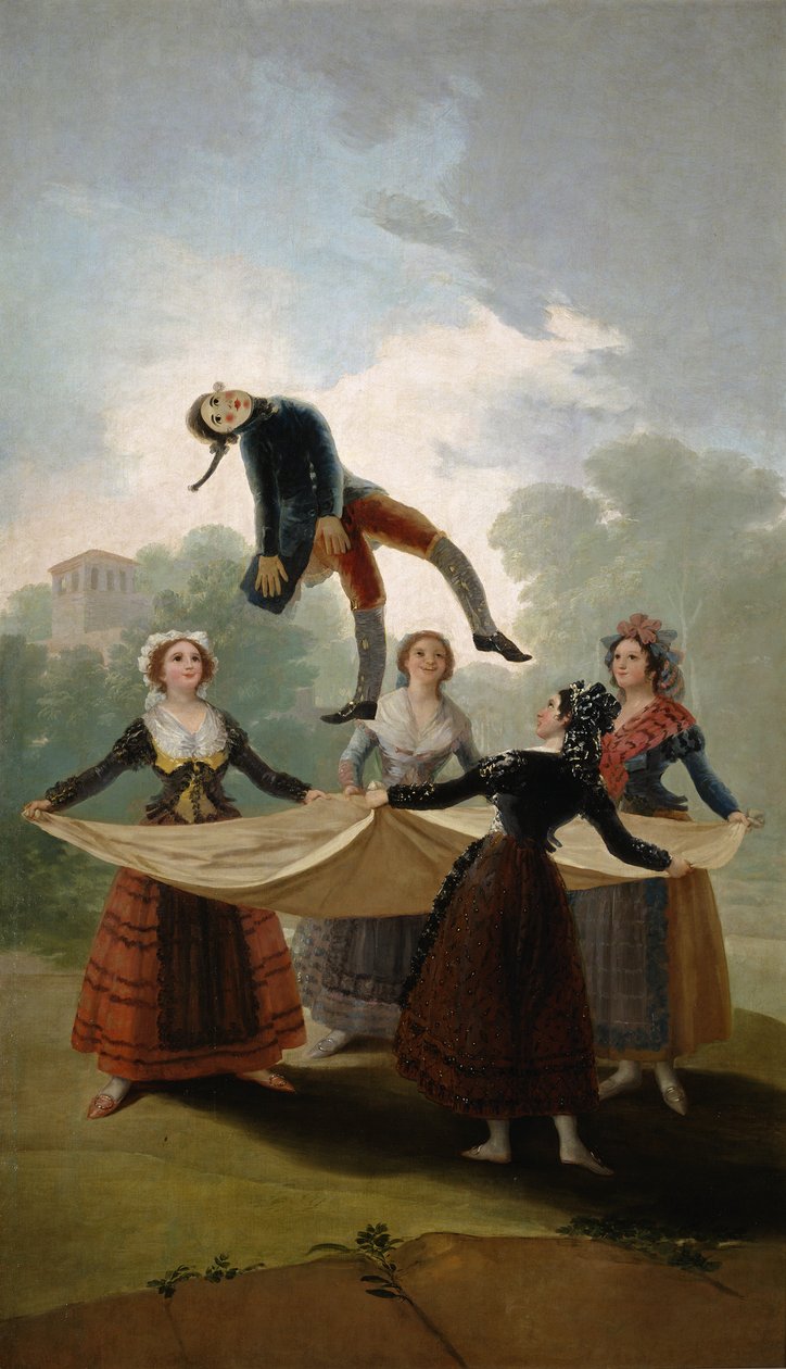 The Straw Manikin El Pelele by Francisco de Goya