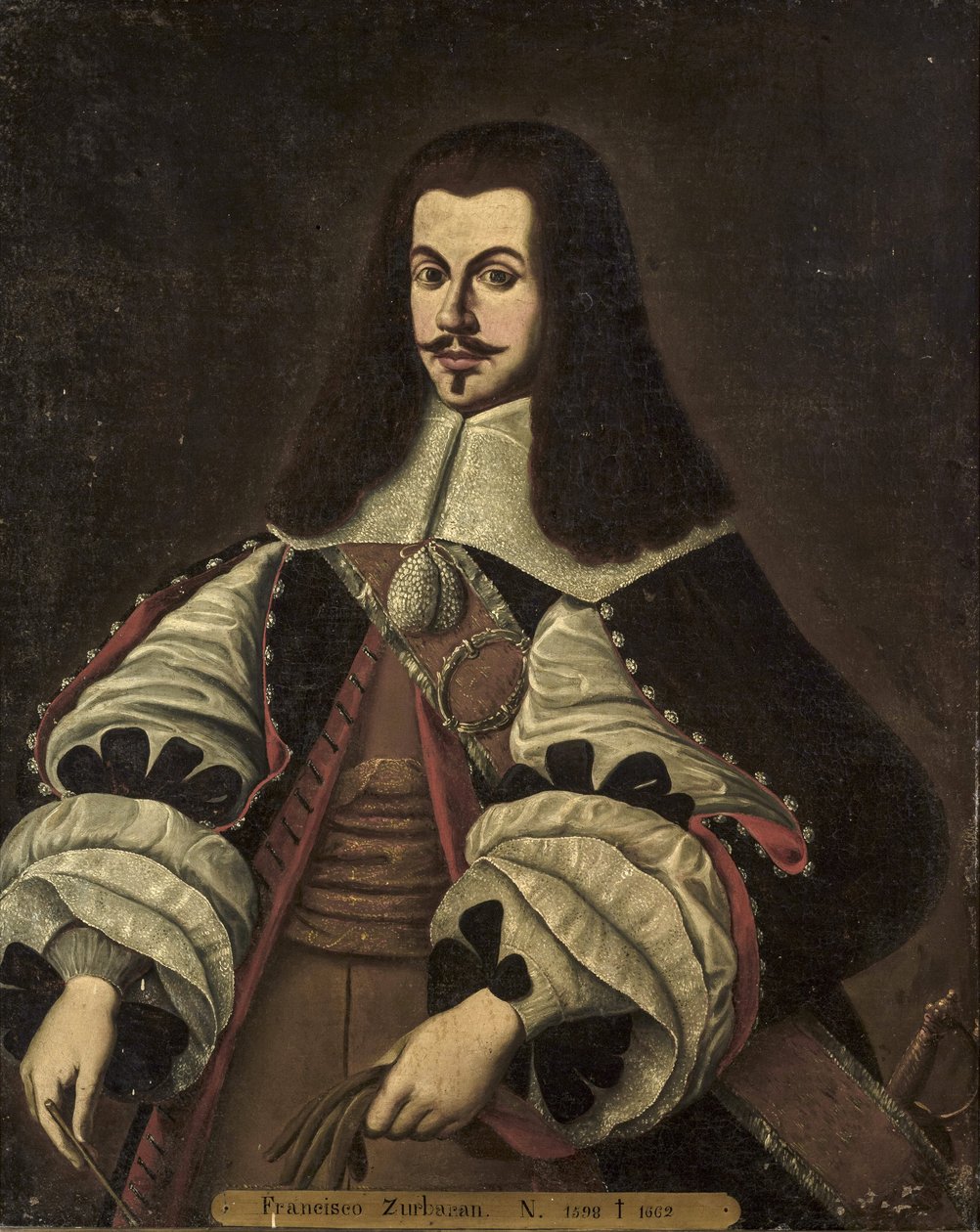 Portrait of Francisco de Zurbaran (1598-1664) by Francisco de Zurbaran