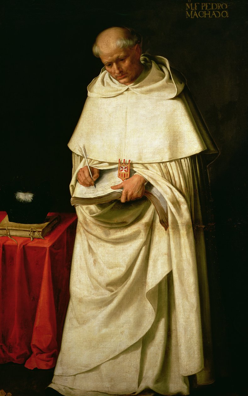 Brother Pedro Machado by Francisco de Zurbaran