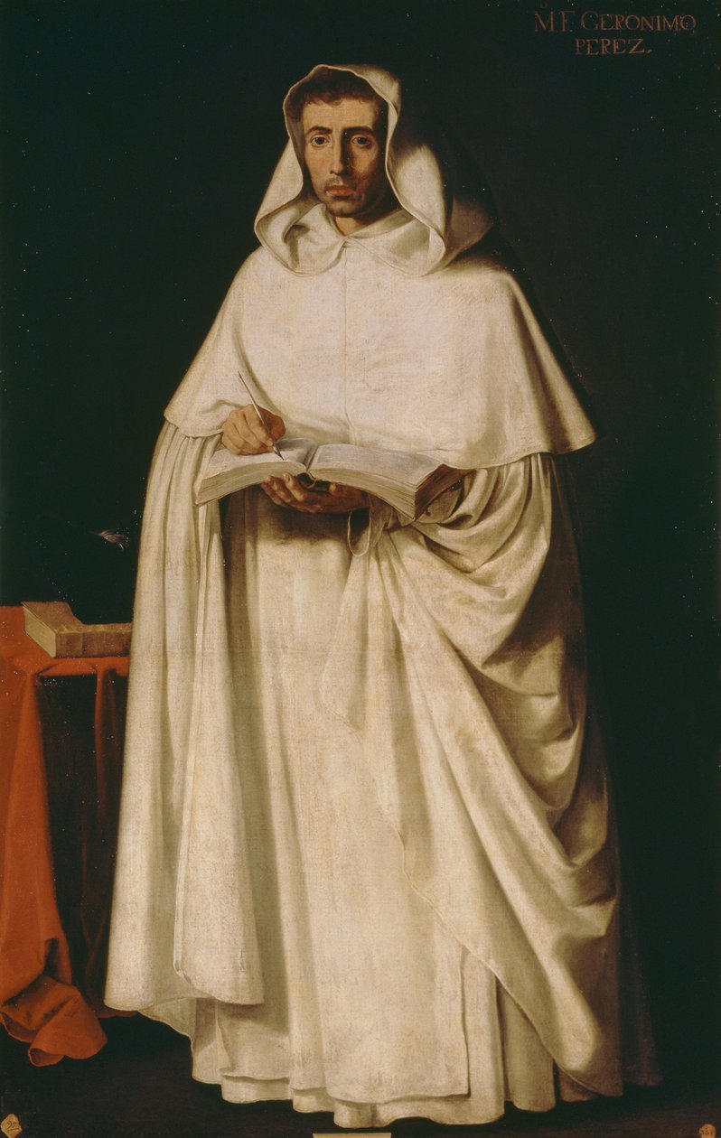 Friar Jeronimo Perez by Francisco de Zurbaran