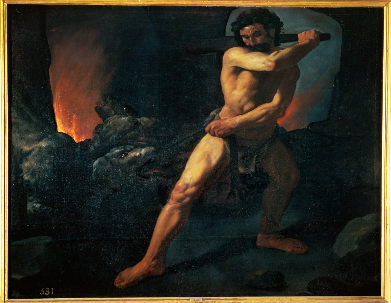 Hercules and Cerberus by Francisco de Zurbaran