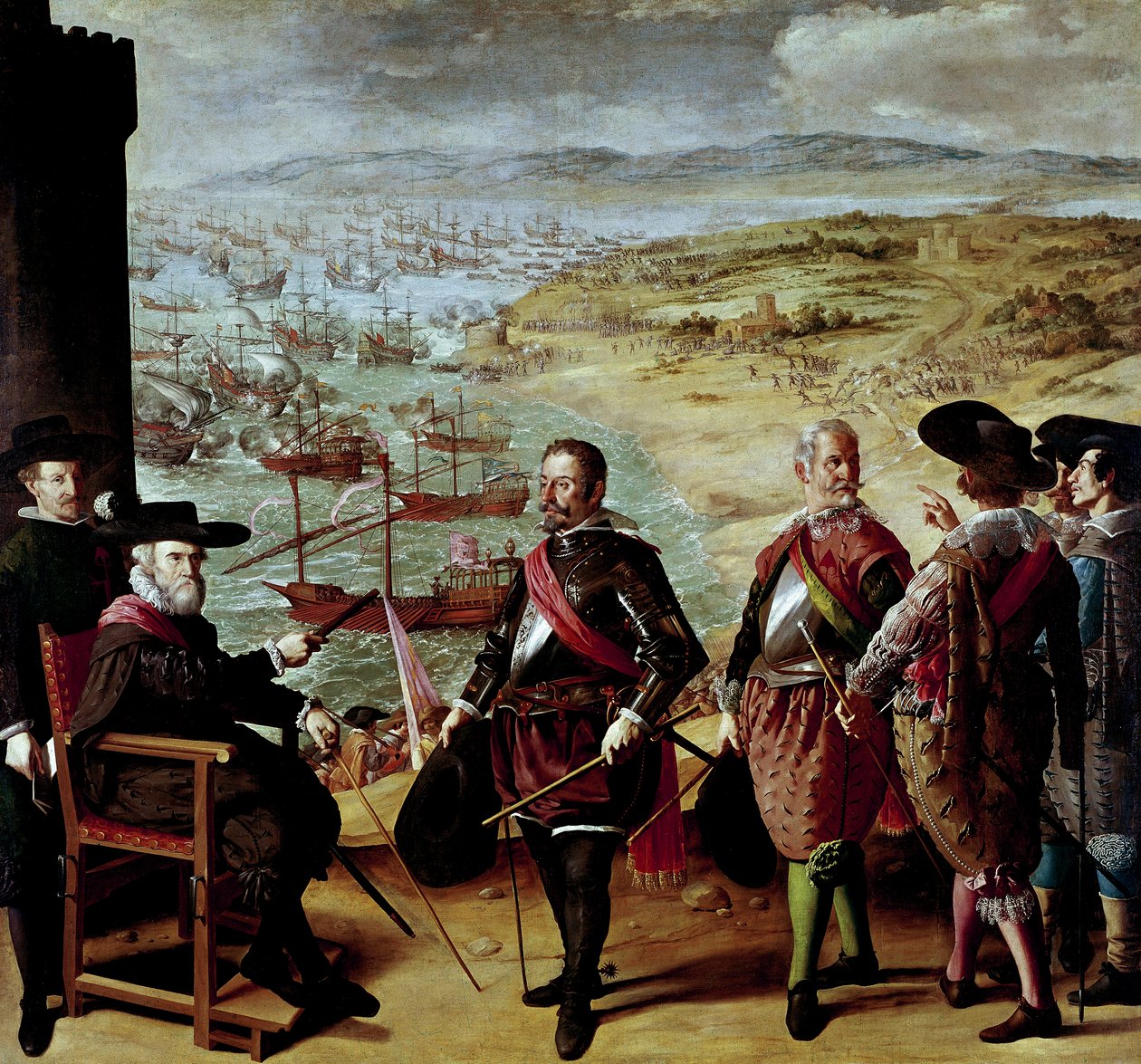 Painted Battles for Buen Retiro: Cadiz