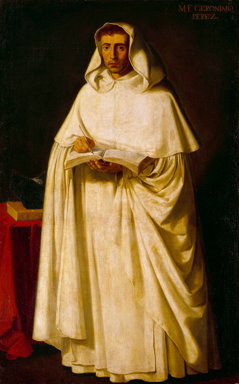 Portrait of Father Jeronimo Perez by Francisco de Zurbaran