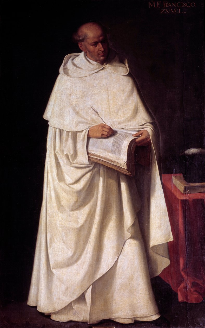 Portrait of Francisco Zumel by Francisco de Zurbaran