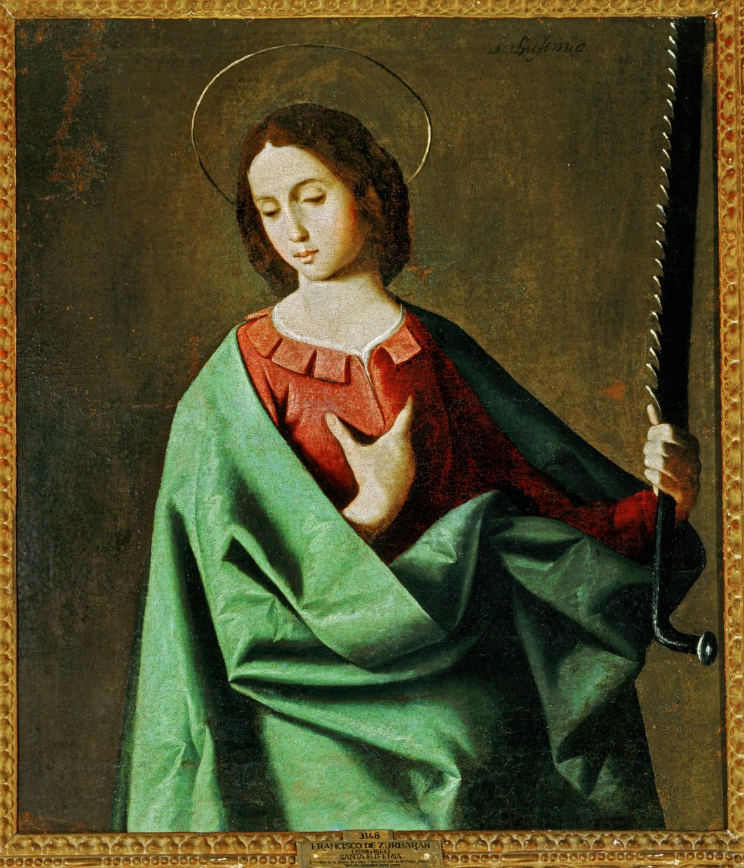 Saint Euphemia by Francisco de Zurbaran