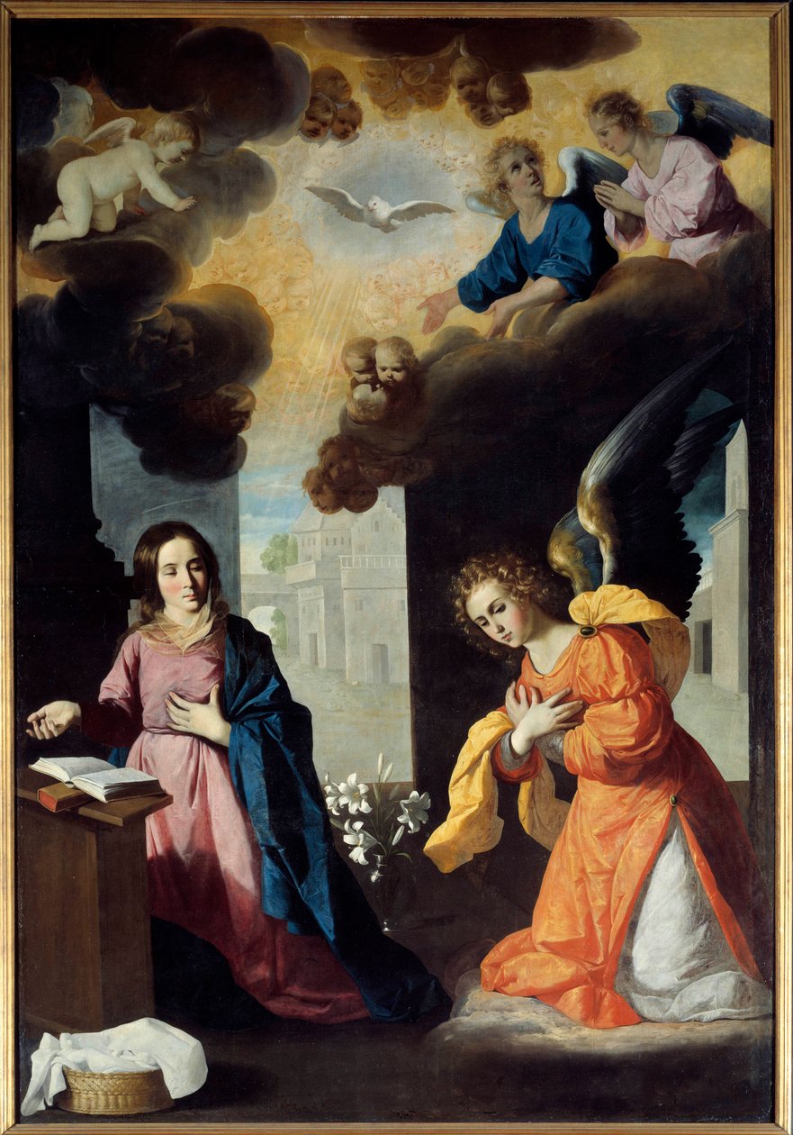 The Annunciation by Francisco de Zurbaran