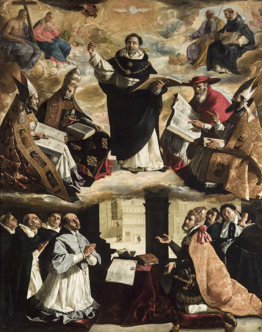 The Apotheosis of Saint Thomas Aquinas by Francisco de Zurbaran
