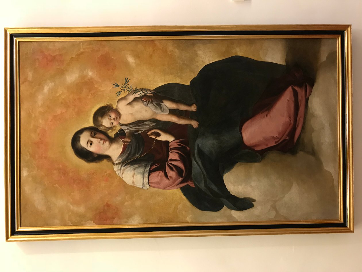 Virgin of the Rosary by Francisco de Zurbaran