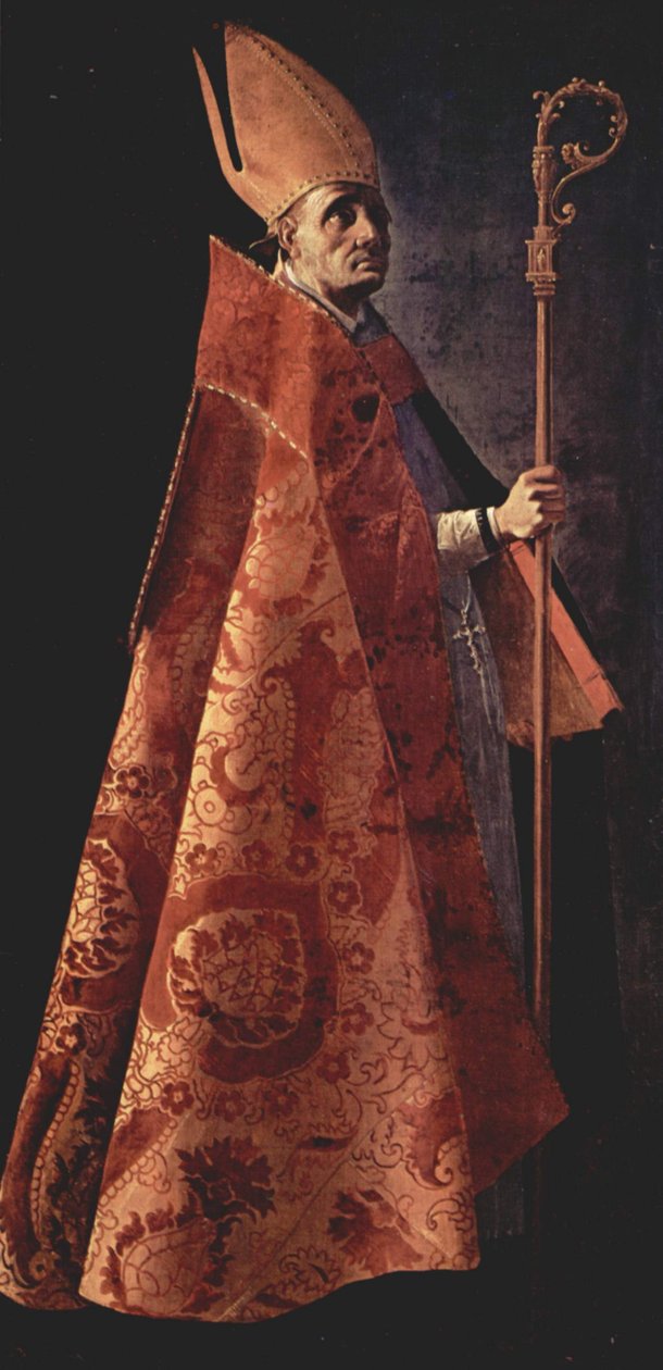 Saint Ambrose by Francisco de Zurbaran