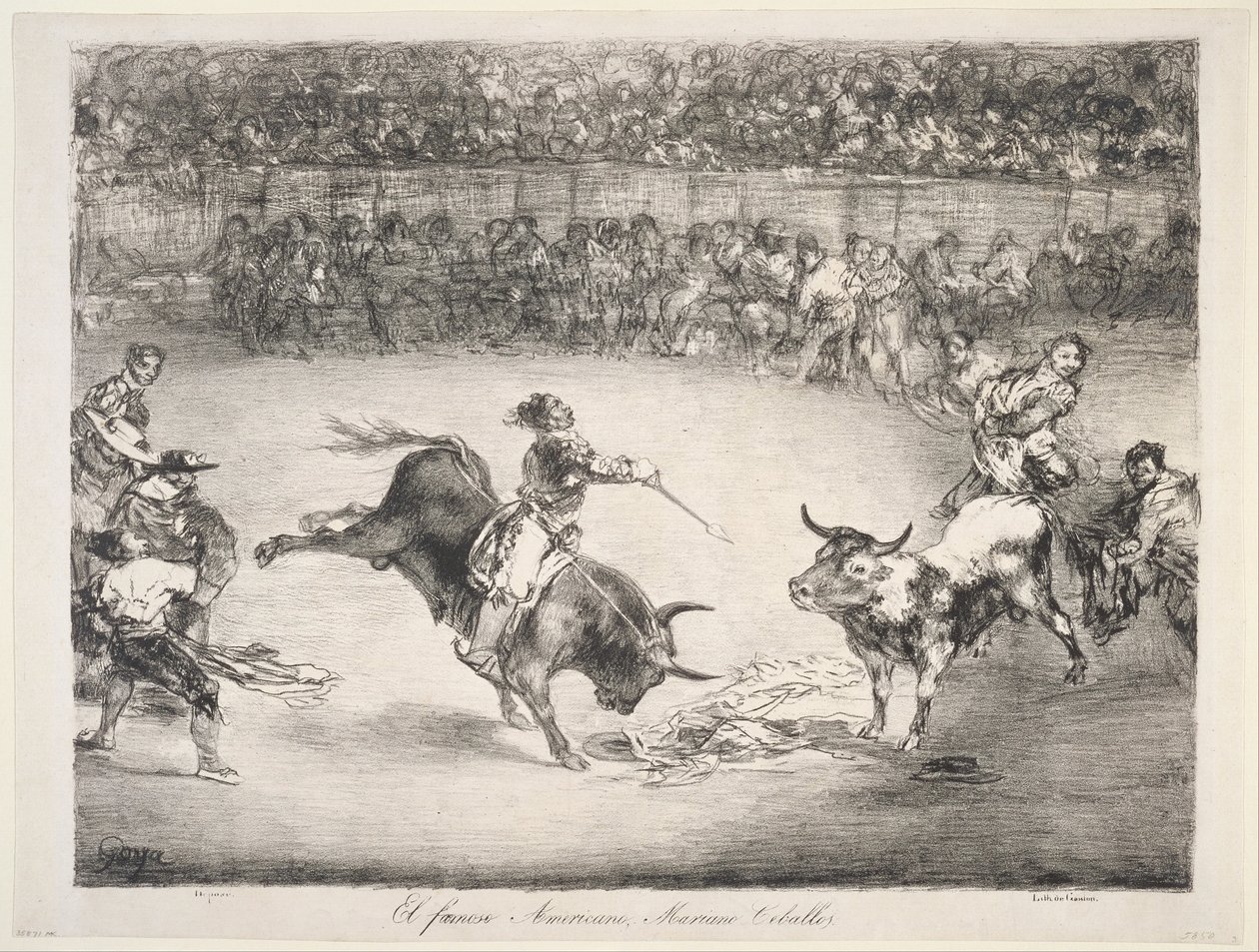 The Renowned American Mariano Cebellos by Francisco de Goya