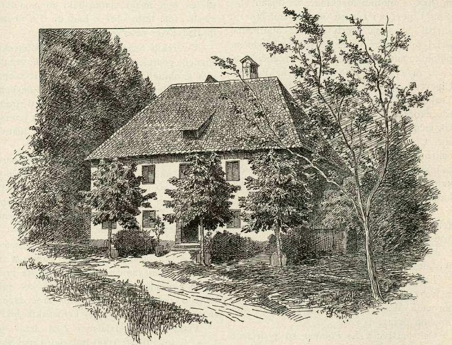Birthplace of Baraga in Mali Vasi by Francisek Dobnikar