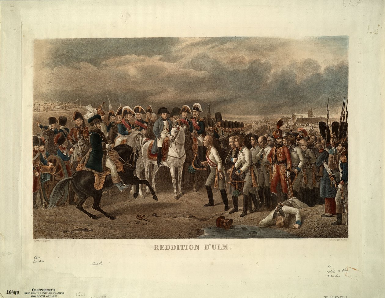 The Capitulation of Ulm by Francisque Martin François Grenier de Saint Martin
