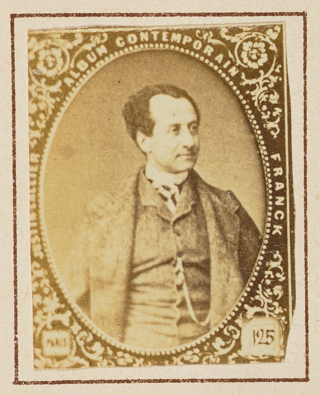 Jean Baptiste Prosper Bressant by Franck (François Marie Louis Alexandre Gobinet de Villecholles)