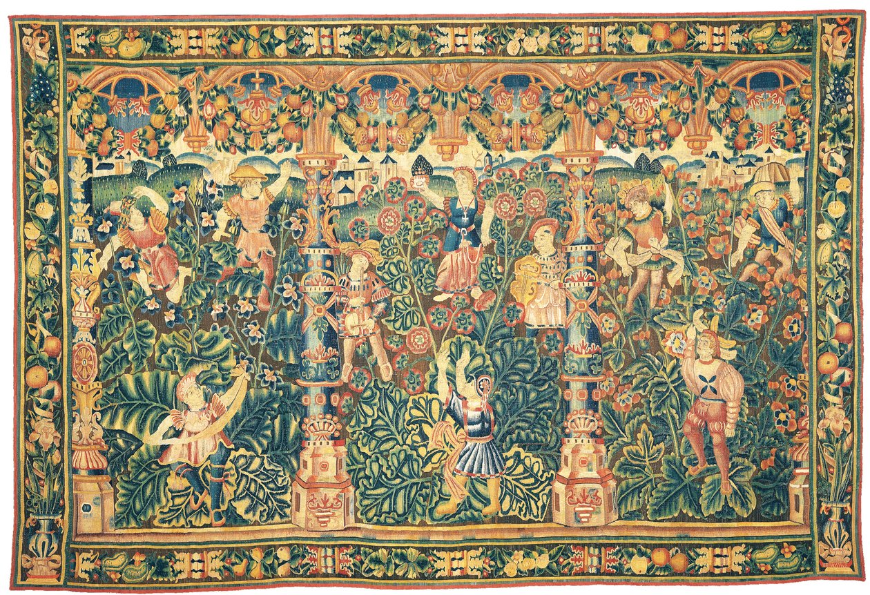 Exotic Verdure Tapestry, Possibly Tournai by Franco Flemish School