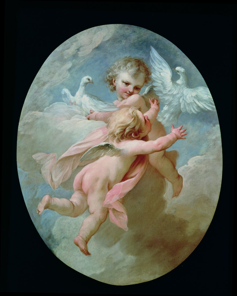 Angels and Doves by François Boucher