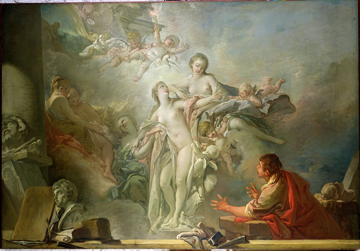 Pygmalion and Galatea by François Boucher