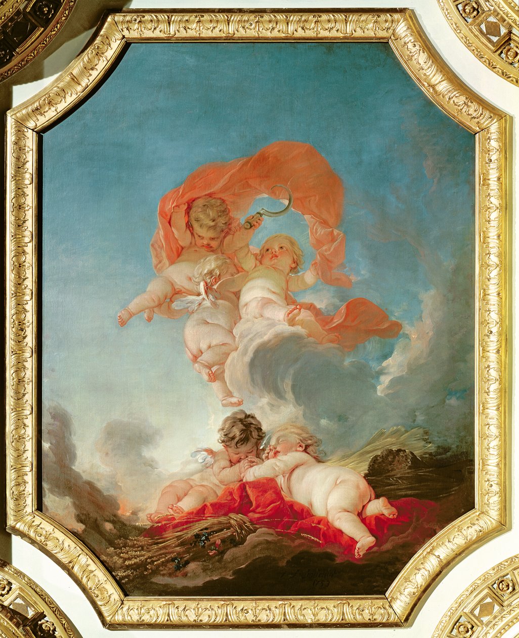 Summer, from a series of the Four Seasons in the Salle du Conseil by François Boucher