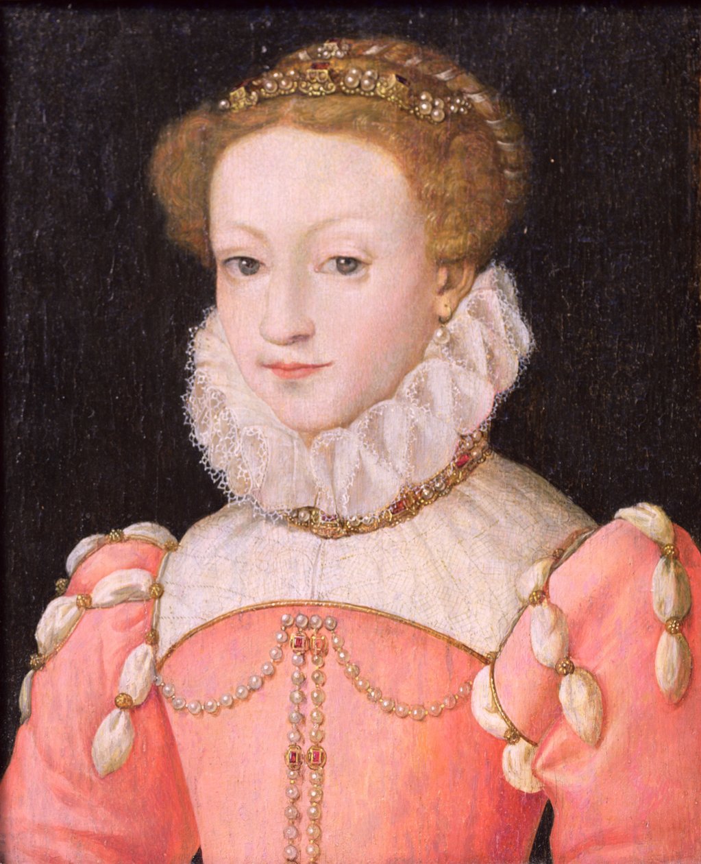 Mary Stuart (1542-87) by François Clouet