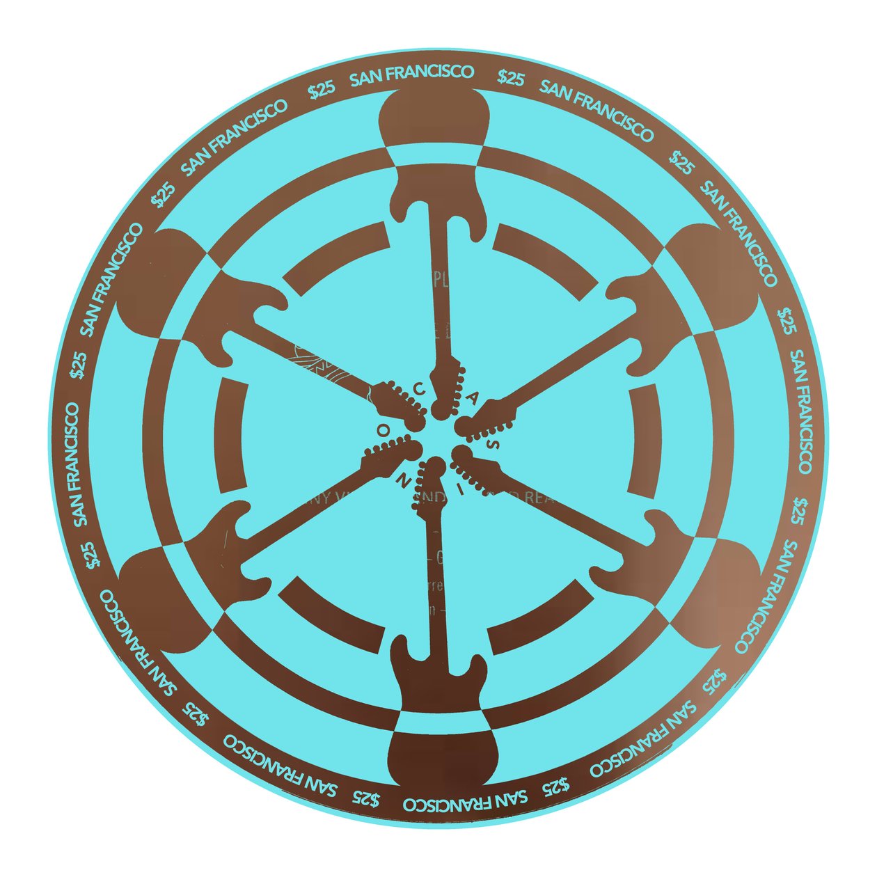 PokerChip $25, 2015 by Francois Domain