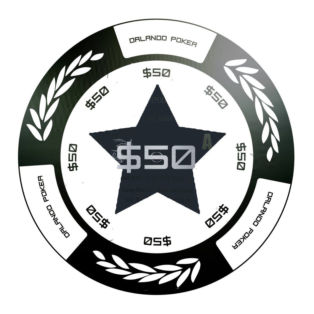 PokerChip $50, 2015 by Francois Domain