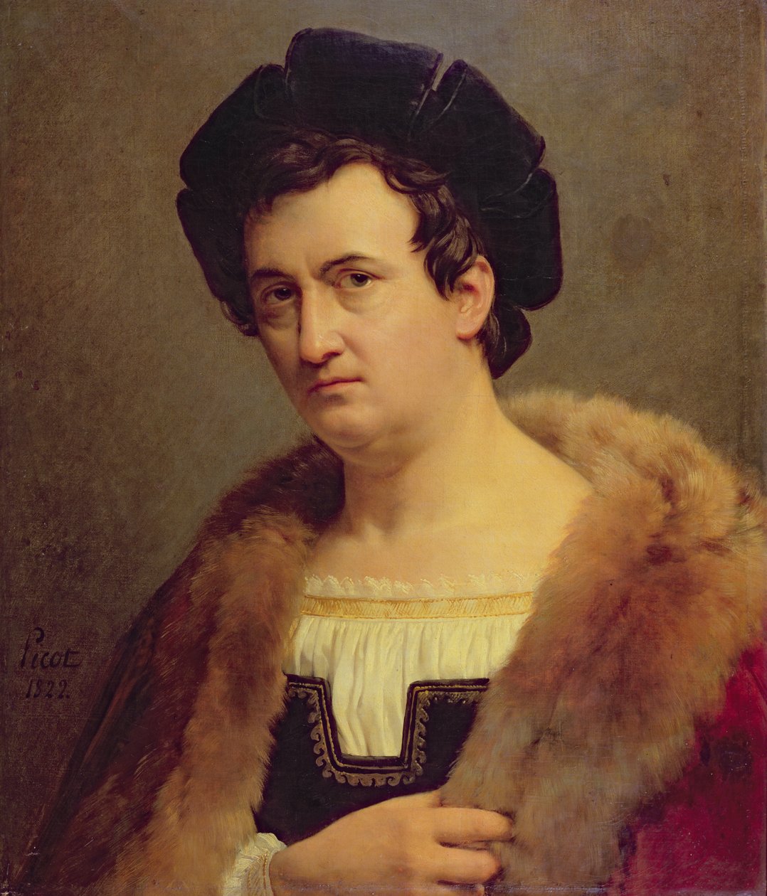 Portrait of Francois Joseph Talma, 1822 by Francois Edouard Picot