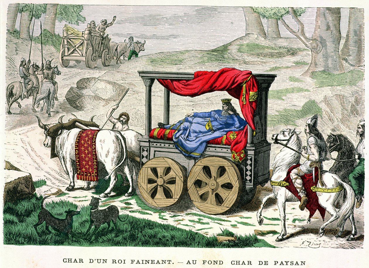 The chariot of one of the 