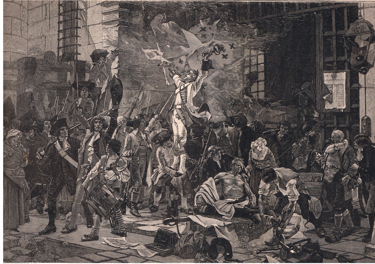 The Conquerors of the Bastille by Francois Flameng