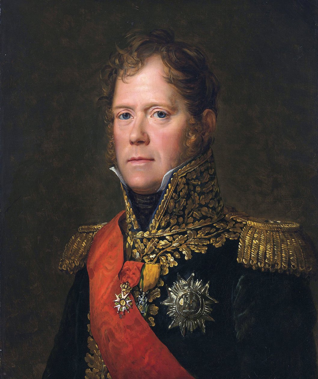 Marshal Michel Ney, Duke of Elchingen, Prince of the Moskva by Baron François Pascal Simon Gérard
