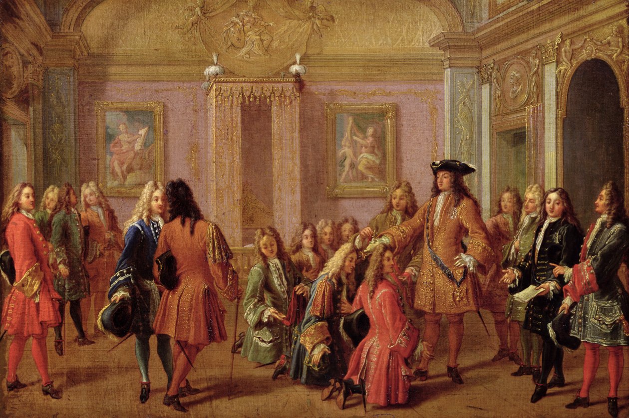 First Promotion of the Order of Saint Louis, 10th May 1693 by Francois Marot