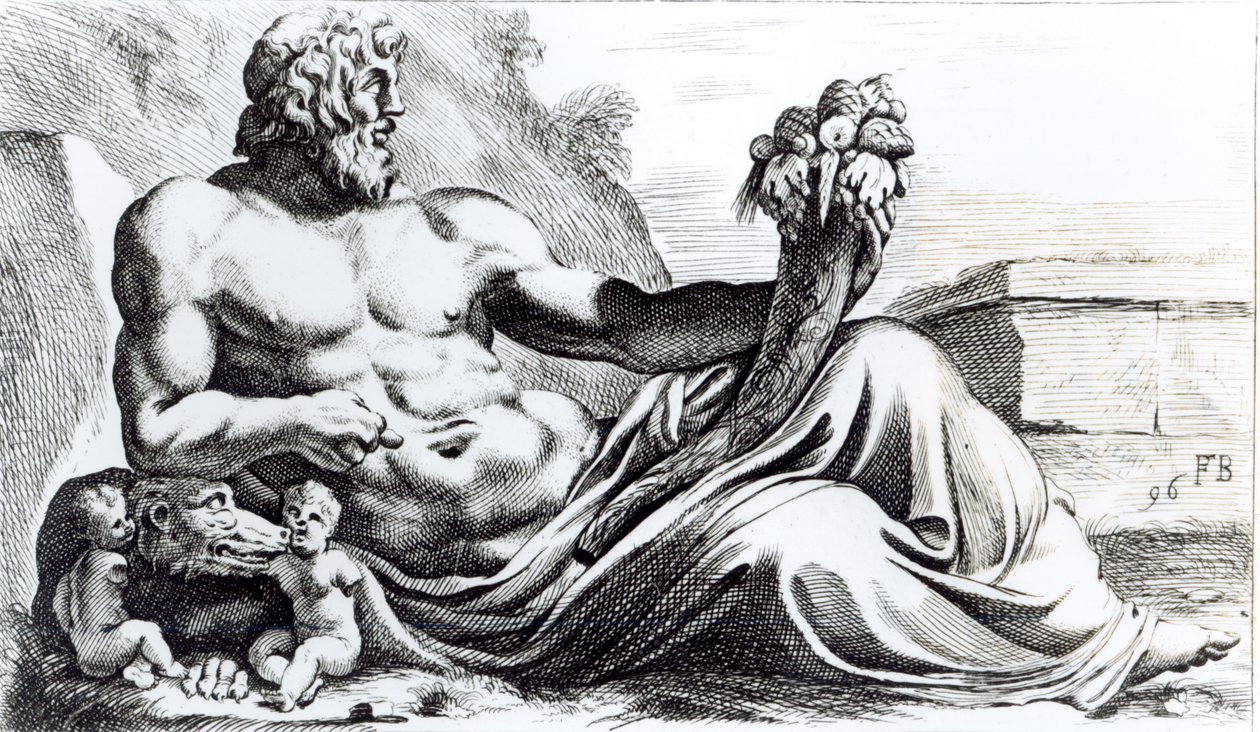 River Tiber, c.1653 by Francois Perrier