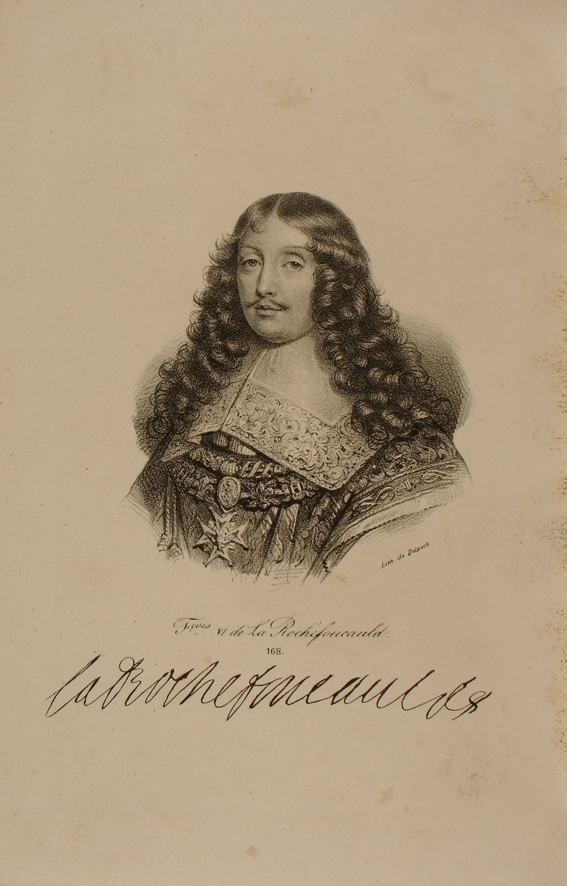 Portrait of Francois VI Duke of La Rochefoucauld by Francois Seraphin Delpech