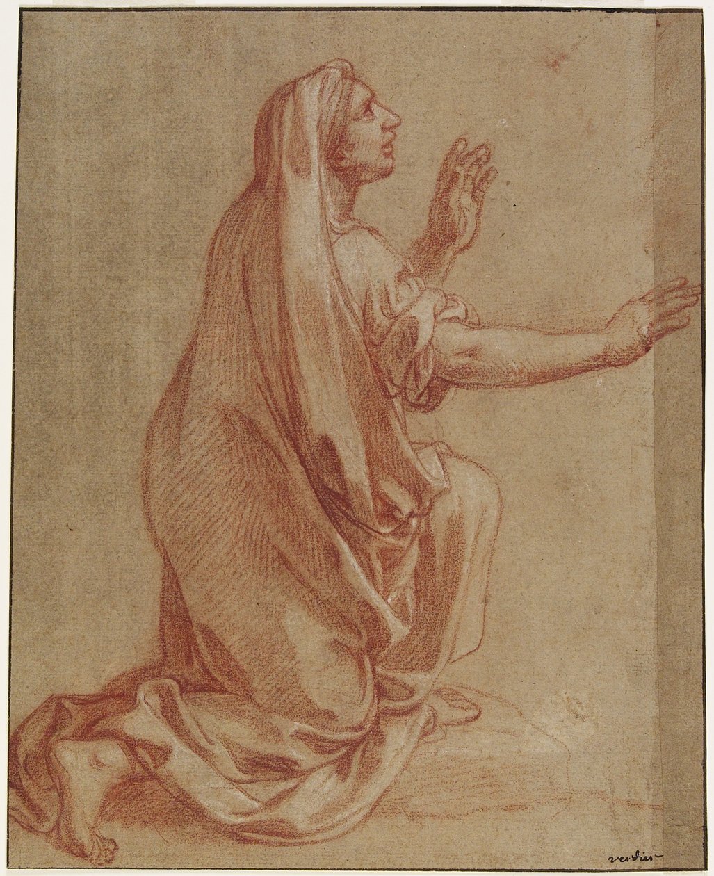 Study for Raising of Lazarus by Francois Verdier