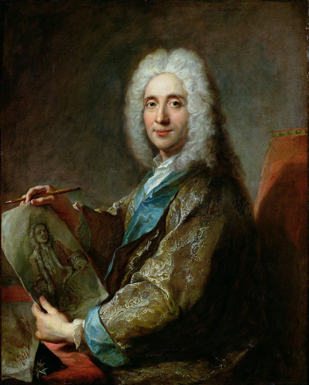 Jean de Jullienne (1686-1766) 1722 by Jean François de Troy
