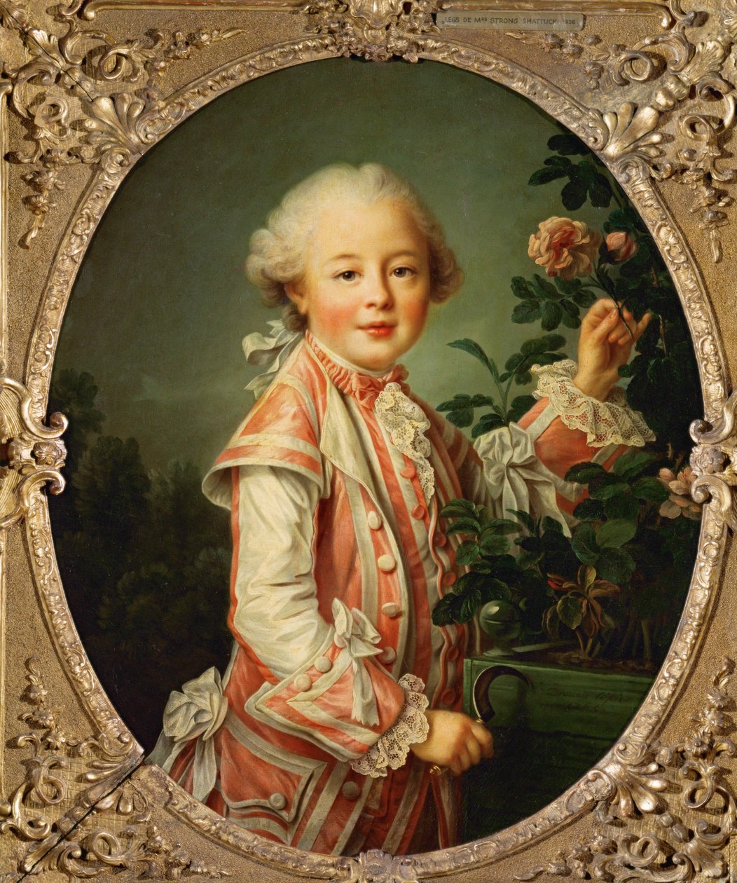 The Count of Nogent by Francois Hubert Drouais
