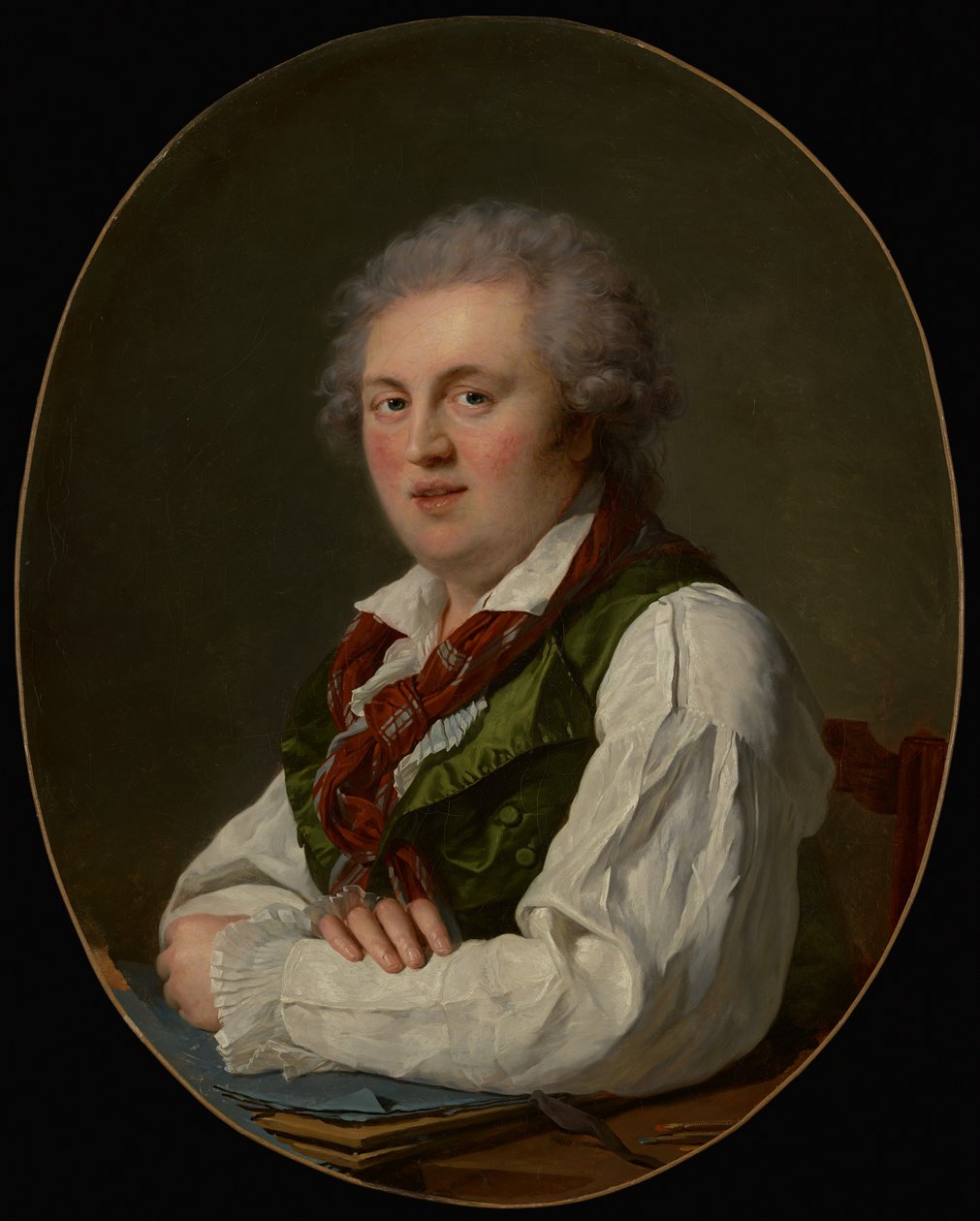Portrait of Laurent-Nicolas de Joubert by Francois-Xavier Fabre