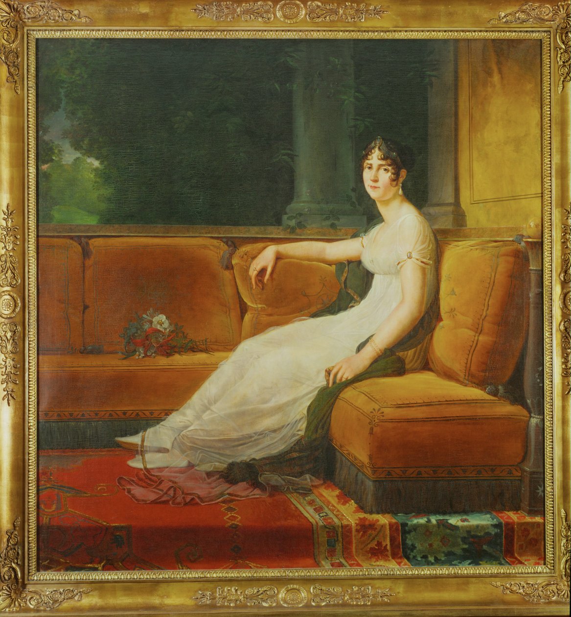 Josephine Beauharnais, Empress, First Wife of Napoleon I by Francois (school of) Gerard