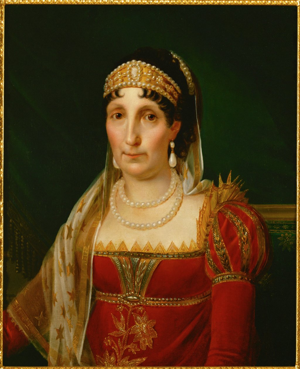 Laetizia Ramolino-Bonaparte, Madame Mere, Mother of Napoleon Bonaparte by Francois (school of) Gerard