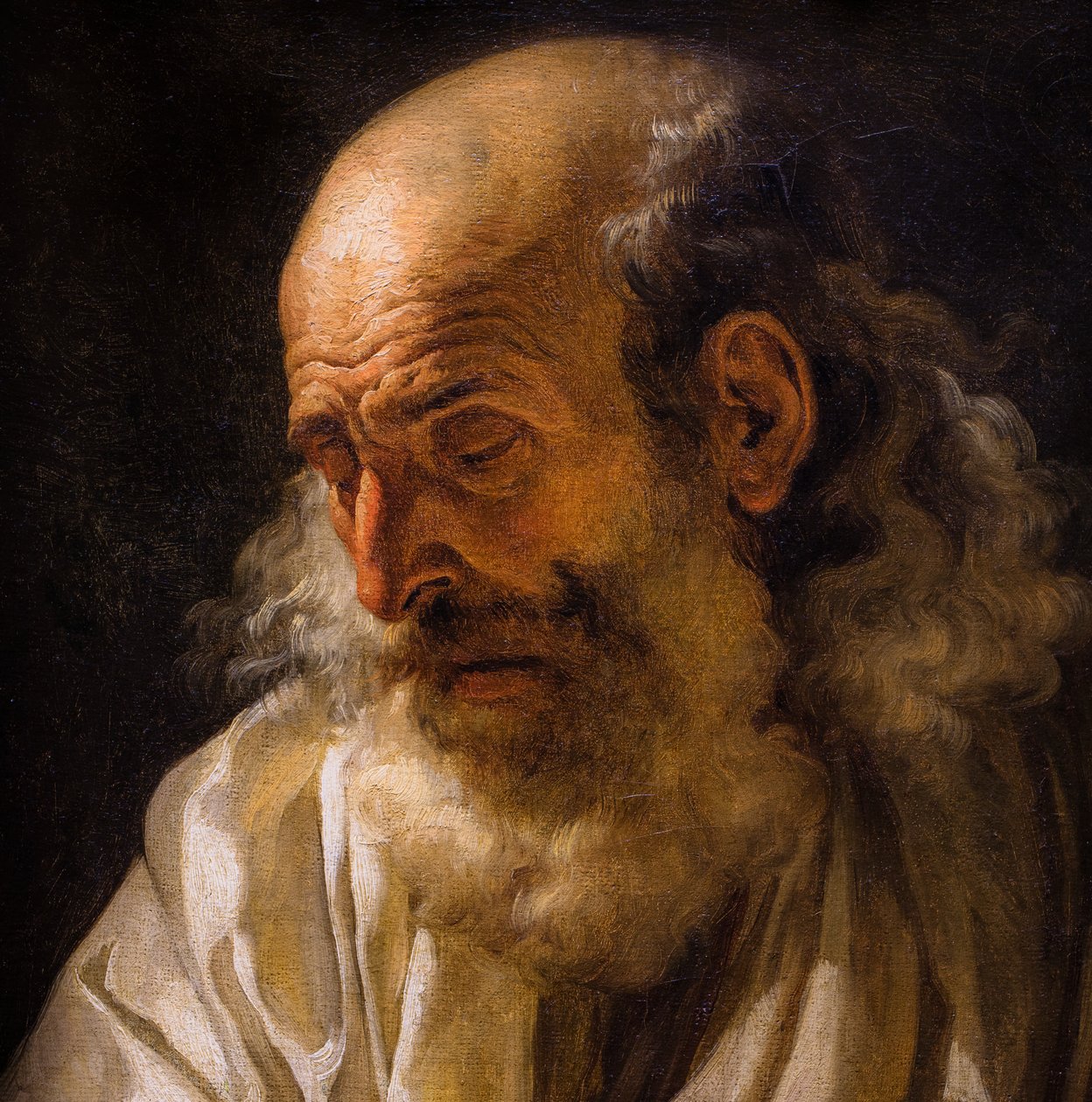 Old Man Reading, circa 1772-1773 by François André Vincent