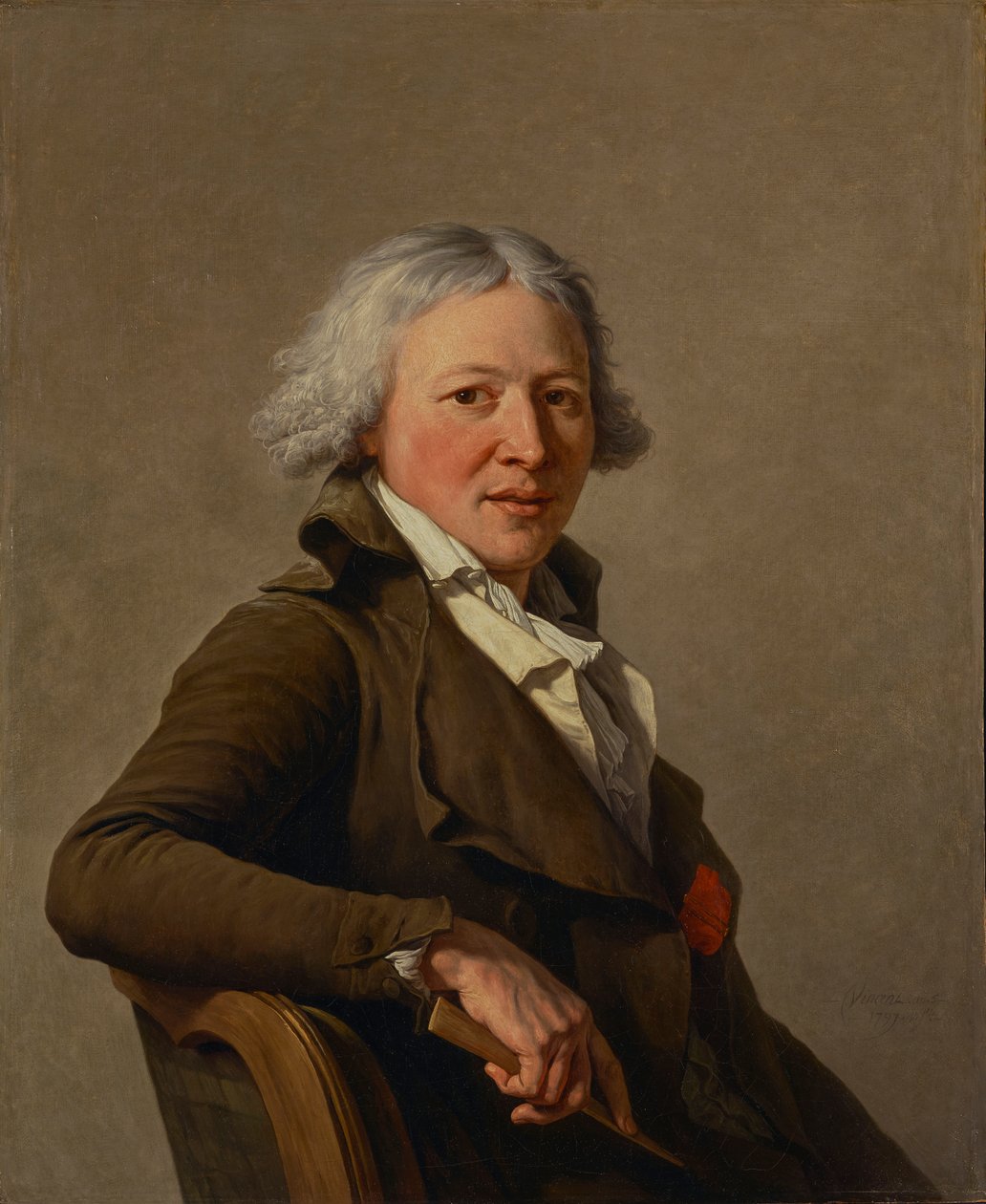 Portrait of the Sculptor Roland by François André Vincent