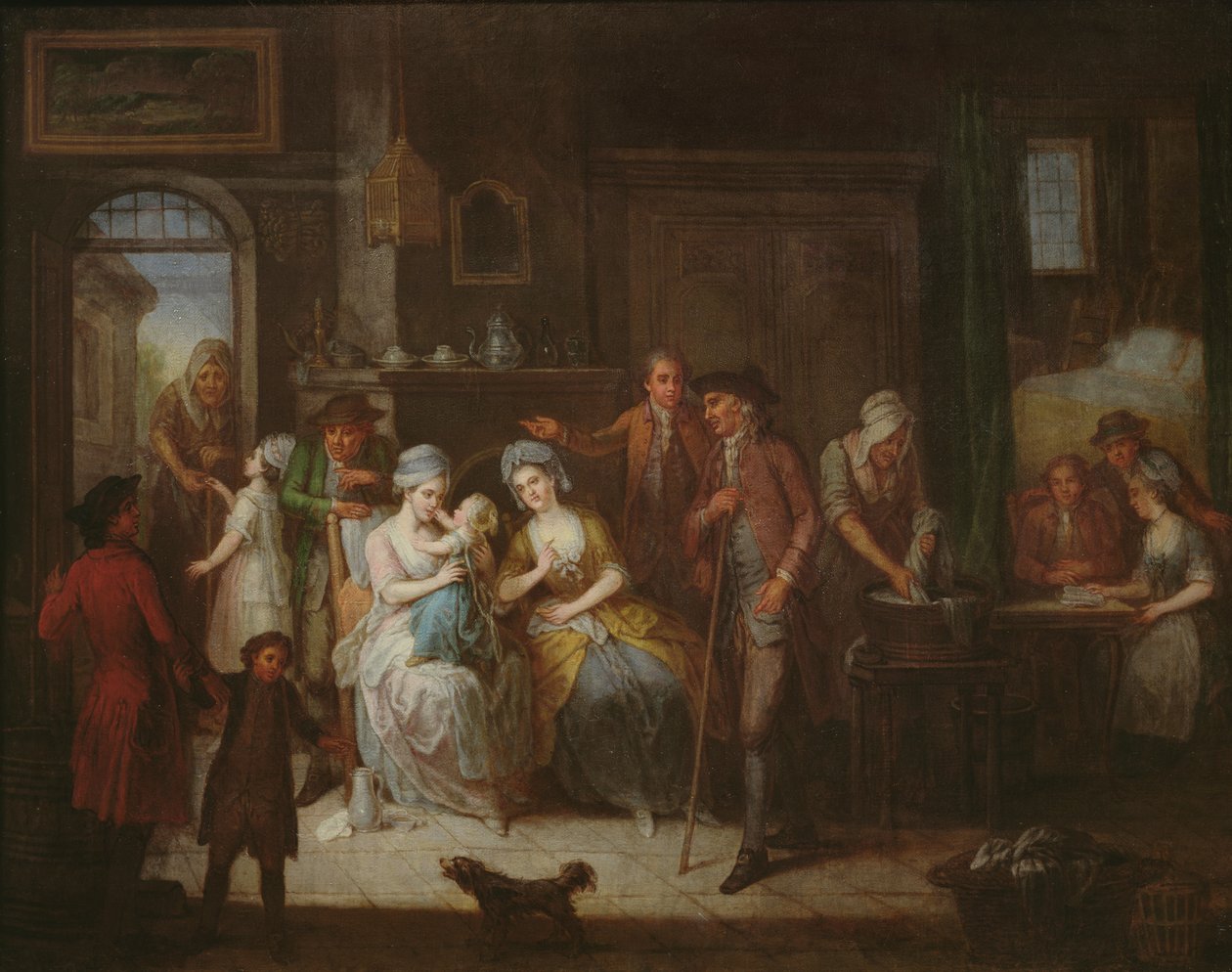 Interior scene by Francois Aubert