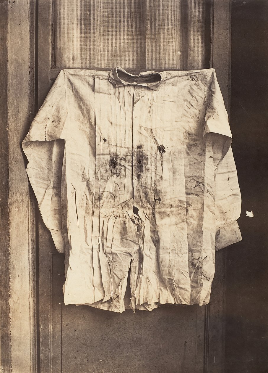 The Shirt of the Emperor, Worn during His Execution, 1867 by Francois Aubert