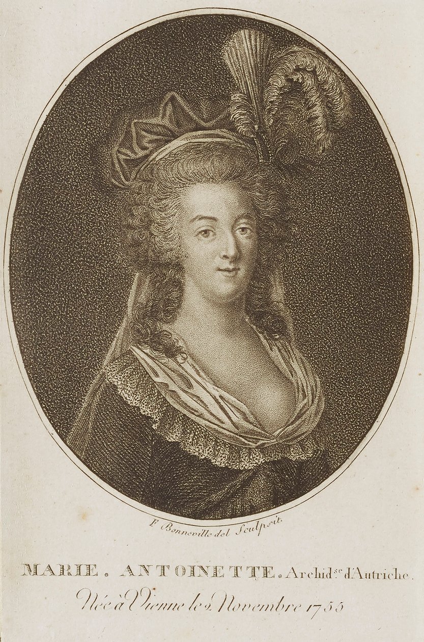 Marie Antoinette by Francois Bonneville
