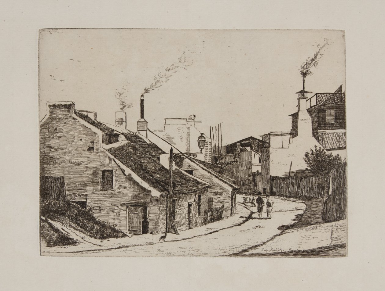 The Street of the Lark Field by François Bonvin